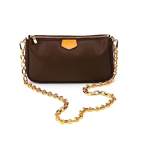 Image of jiesinlov Purse Chain Strap CrossBody Handbag Shoulder Bag Strap Replacement Straps, with Metal Buckles (E 35.4in)