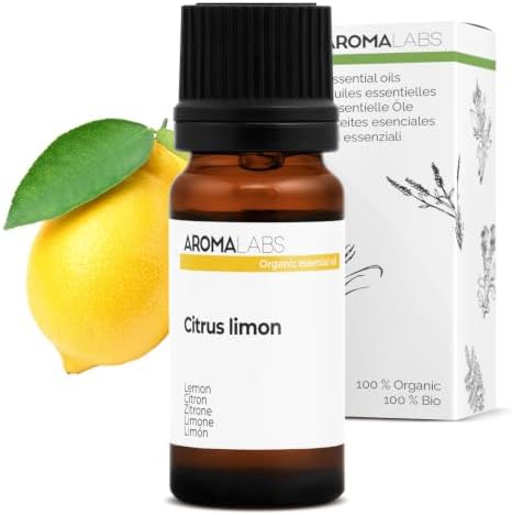 Limón BIO (Citrus limon) - 10 mL - Aceite Esencial Quimiotipado y...