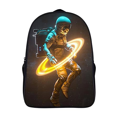 Sacs à dos pour l'école style astronaute 3D pour dames et hommes