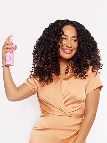 Rizos Curls New Alcohol-Free Volumizing Hair Spray For Curly Hair, Sulfate-Free, Frizz-Free, With Red Algae, Long-Lasting Flexible Hold Spray, Paraben-Free, Silicone-Free, Vegan And Cruelty-Free #TOP1