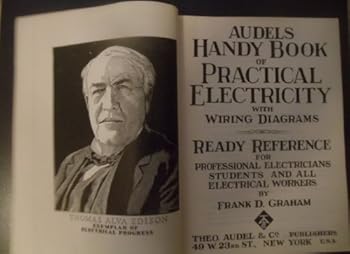 Hardcover Audels Handy Book of Practical Electricity Book