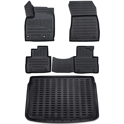 Tapis de sol Nissan Qashqai J12 étanches contre la boue et l'eau