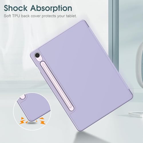 Capa Case PREMIUM Anti Impacto com suporte para S Pen compatível com Samsung Galaxy Tab S9 e S9 FE (
