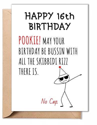 TRIDECOR �ʔ���16�΂̒a�����J�[�h �e�B�[���A�j�̎q�A���̎q���� ? �y����16�΂̒a�����v���[���g ? �z�C��Z����̃X�����O�~�[���M�t�g ���q�A���A�Z��A�F�l�ւ̃M�t�g ? 5x7�C���` �܂肽���݃J�[�h �����t��