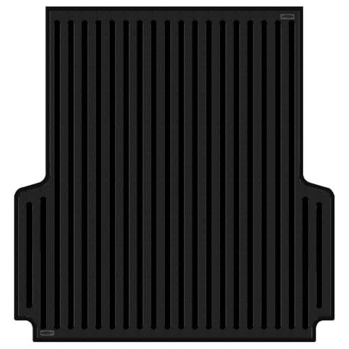 GEEDAR Rubber Bed Mat Compatible with Jeep Gladiator JT 5ft 2020-2026 (60 inches) Heavy Duty Truck Bed Mat for Jeep JT 5ft Truck Bed Liner Heavy Duty Pickup Bed Accessories Cargo Mat