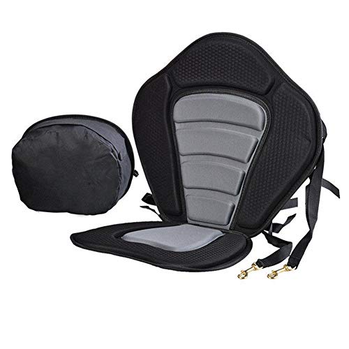 Respaldo Para Kayak Asiento De Navegación Sentado Suave Y Antideslizante Base En El Respaldo Acolchado Superior, Canoa Rafting Bolsa De Almacenamiento Desmontable Con Respaldo Alto Para Deportes