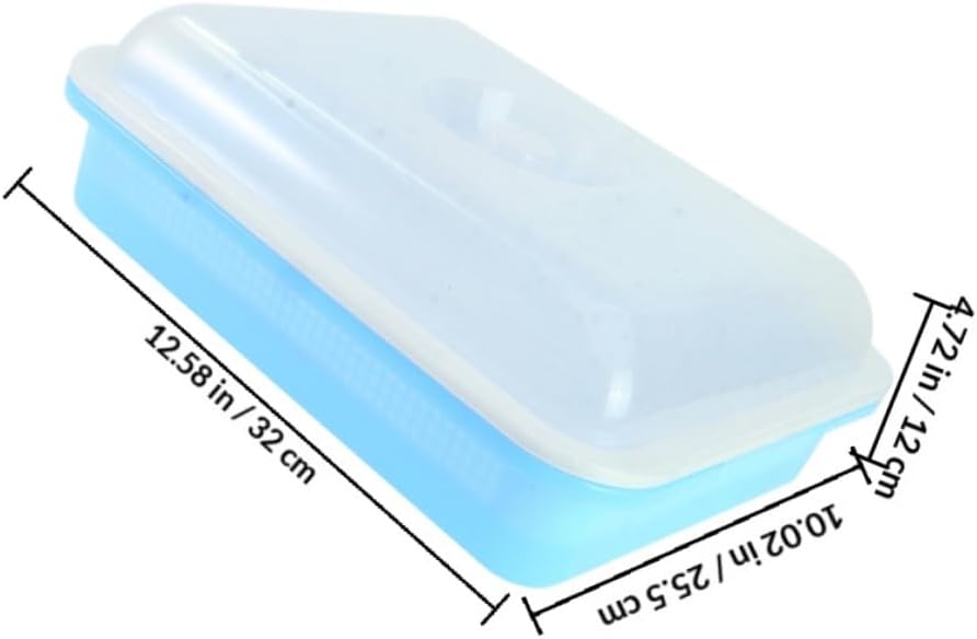 Sprouting Tray with Lid 2-Set Plant Starter Cell Tray Garden Nursery Pot Breathable Mesh Seed Germination Plate for Vegetable and Flower Seedling Cultivation
