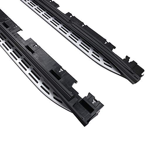 Estribos estilo OE aluminio cepillado para Mercedes GLE miniatura 3