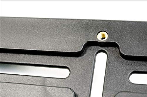Front License Plate Tag Holder Mounting Mount Adapter Bumper Kit Bracket For Auto Car Truck Van Suv Golf Cart Quantity Discount (9.45$ To 5.60$) (Each With 6 Screws+2 Built In Nuts) (1) #TOP4