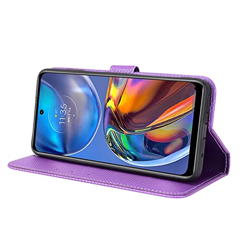 Coque Motorola Moto E32 violette évite les rayures arrières - 3