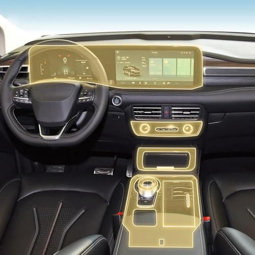 Film PPF intérieur Ford Edge 2021-2023 | Protéger la console des rayures