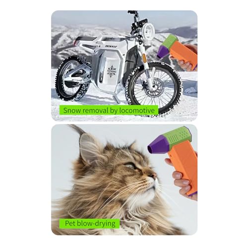 Moderno cable sin movimiento de aire 52 m/s, ventilador de alimentación de 3 velocidades, diseño recargable para taller, cuidado del hogar, violento violento de mano inalámbrico para limpieza - imagen 9