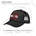 PRCWUP Austria Flag Coat of Arms Austrian Classic Mesh Baseball Cap Adjustable Trucker Hat for Men & Women, Lightweight & Breathable Black