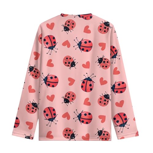 Elastic Shirts for Kids Long Sleeve Crewneck Shirts Breathable Tee Tops3