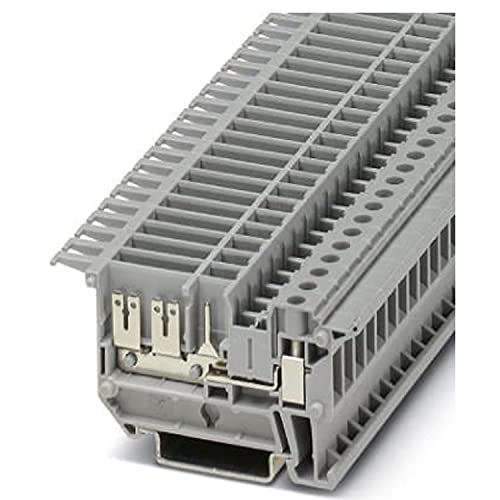 Phoenix Contact Anschlussklemmenblock für Durchkontaktierung 1 Grau, 2.5mm², 800V Schraubbefestigung, Packung a 50 Stück