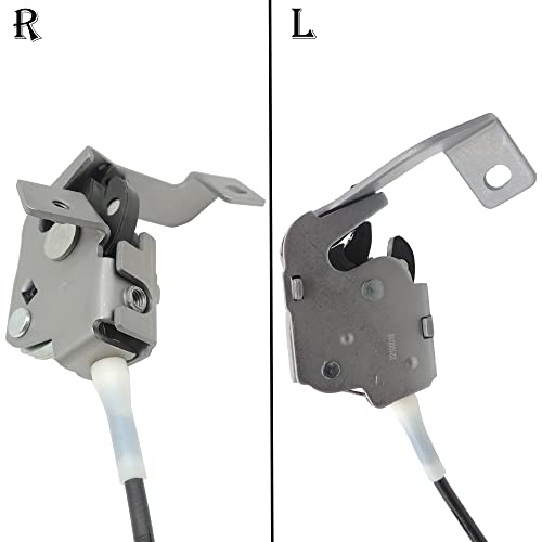 Image of HiSport 6L3Z-18264A27-A Door Latch Cable Rear Left and Right - Compatible with 1997-2004 Ford F250 F150 Heritage Extended Cab Pickup 1997 1998 1999 2000 2001 2002 2003 2004 - Replace 6L3Z-18264A26-A