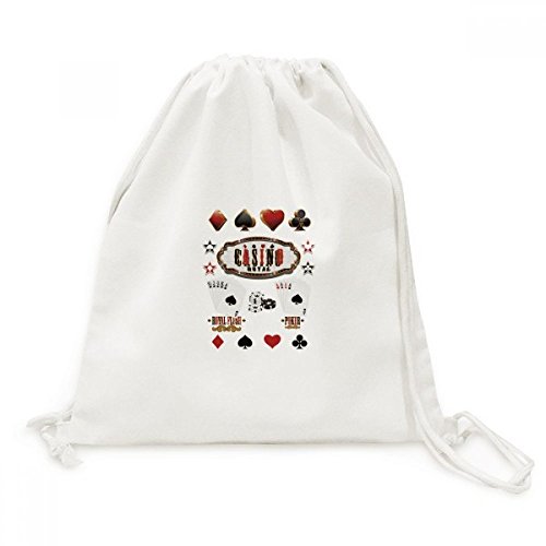 Sac à dos cordon toile cartes à jouer pour ne plus perdre vos affaires de voyage
