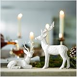 Weihnachtsdeko Rentier-Figuren | 2 Stück
