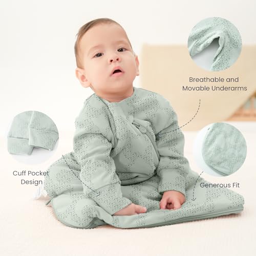 Image of Unisex Sleeping Bag for Babies and Toddlers 3.5 Tog Sleep Sack, Baby Sleep Sack, One piece with sleeves, Gifts for Baby