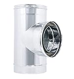 Parete Interna: Acciaio INOX 316 BA spessore mm 0.5. Parete Esterna: Acciaio INOX 304 BAspessore mm 0.5.