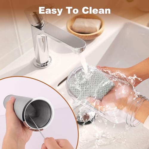 Qhh COLD BREW COFFEE PITCHER Cold Brew Coffee Maker, 64 Oz Wide Mouth Mason Jar Pitcher With Stainless Steel Filter thumb #5