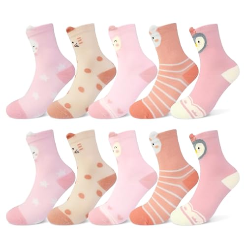 TUUHAW Kindersocken 27-30 Lustige Socken Mädchen 27-30 Socken...