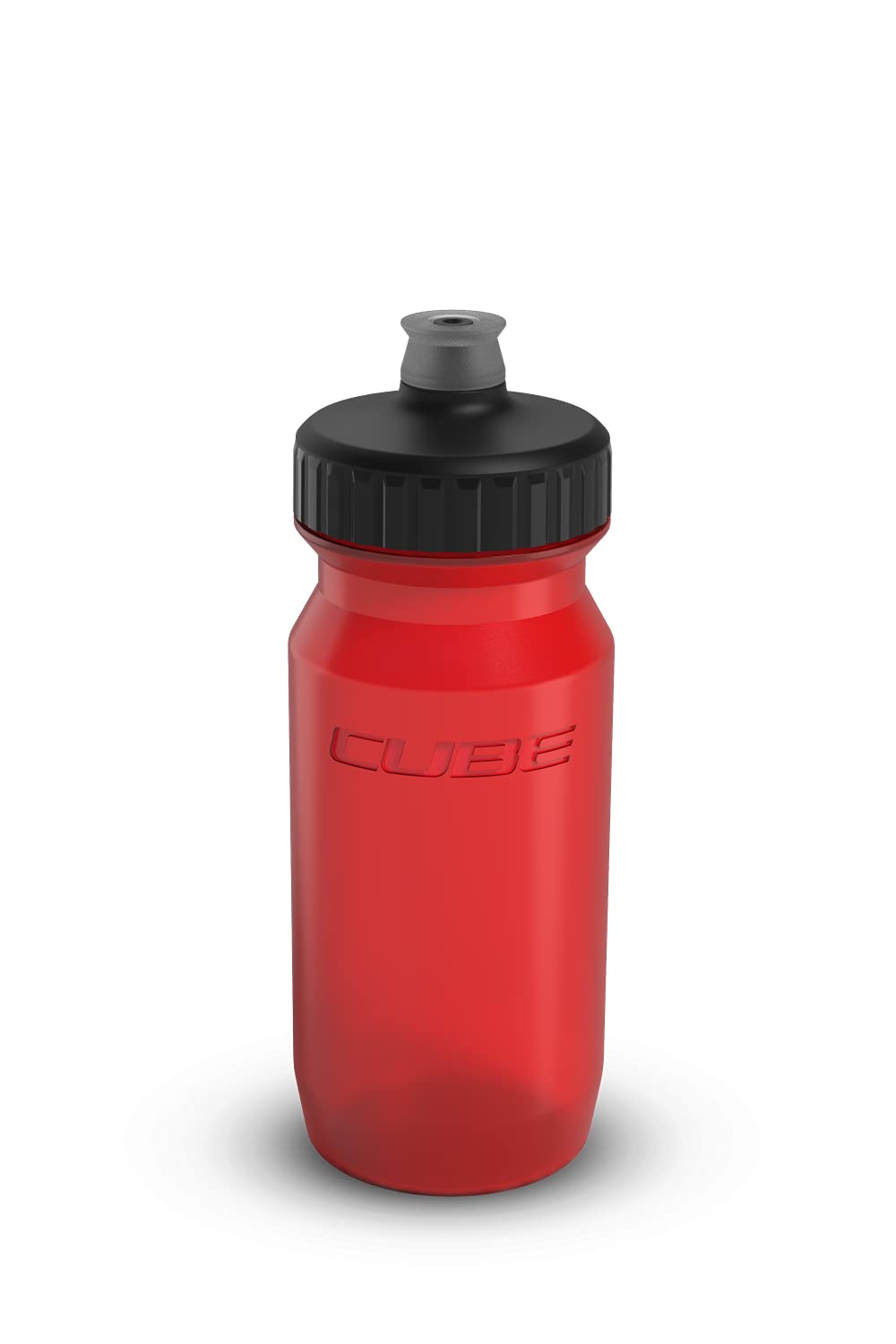 Cube Feather Cycling Bottle - Red, 750ml / Bicycle Bidon Cycle Ride Reusable Drink Flask Water Mountain Road MTB Bike Gym Sport Race Lightweight Trail HPP Holder Podium Racing Accessories