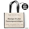 Huuraa Jute bag Anchor Gift shopper shopping bag Black 21 liters jute and cotton Anchor Attention #4