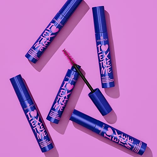 Image of Essence I love Extreme Crazy Volume Mascara, Waterproof, 12 ML (Pack of 2)