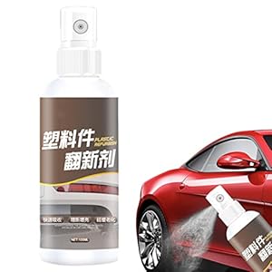 Kunststofrestaurator voor auto’s – Kristalcoating voor autobekleding – Auto-interieur Kunststof deel Vernieuwing glanst en beschermt auto voor het brengen van rubber en bumper Mgichoom