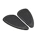 Tankpad Motos Moto Anti-dérapant Réservoir Tampons Décalcomanies Côté Gaz Genouillère Traction Tampon Protecteur Autocollant pour Harley Café Racer Bobber (Color : Black)