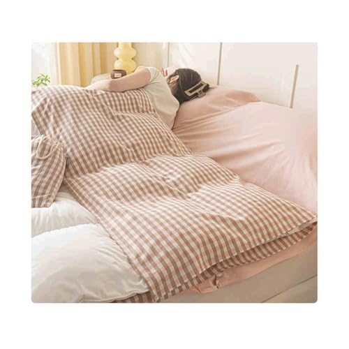 YUTZRIQP Forro para Saco de Dormir Algodón 80/120/160/180/200x210cm sábana de Viaje Camping para Camping Viajar Hoteles(Light Pink,200x210cm-78x82)