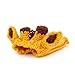 Zoo Snoods Giraffe Costume - Knit Dog Snood Ear Wrap for Pets, Warm Neck Cover for Halloween and Winter (Small)