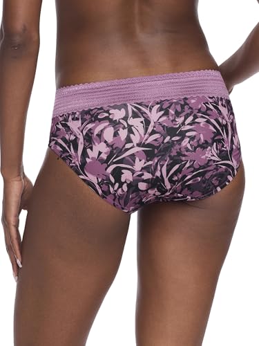 Image of Warner's womens No Pinching No Problems Dig-free Comfort Waist With Lace Microfiber Hipster 5609j