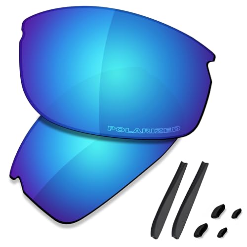 Image of SAUCER Premium Replacement Lenses & Rubber Kits for Oakley Commit Square(SQ) OO9086 | UV400 Protection, Anti-Scratch
