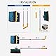 Joybos Home Cleaning Kit Besen mit verstellbarem Griff