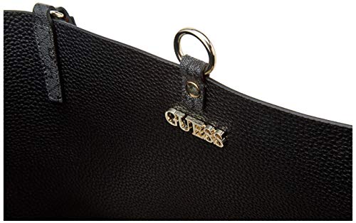 Guess Damen Alby Toggle Tote Tasche, Coal/Black