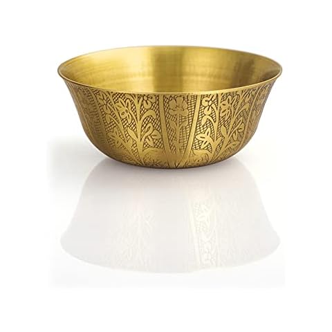 Nwsrayu 3 inch Copper Offering Bowl Tibetan Bowl Holy Water Bowl Yoga Meditation Bowl Buddha Worship, Altar use, Ritual use,Incense Burner, smudging Bowl Cover