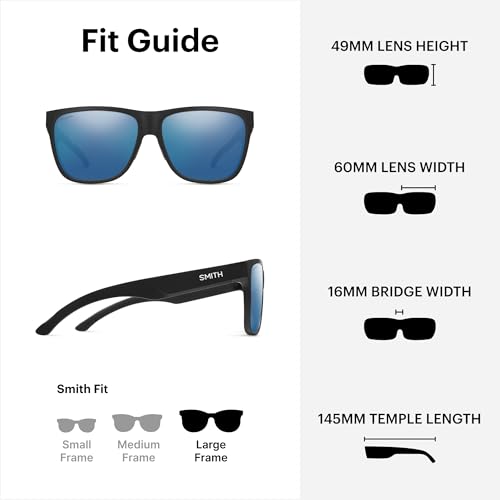 Image of SMITH Lowdown 2 XL Sunglasses - ChromaPop Polarized Lenses, Large Frame