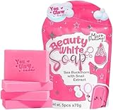 You Glow Babe Beauty White Soap Bars (70g x 5) Sea Buckthorn with Snail Extract by Justpinas