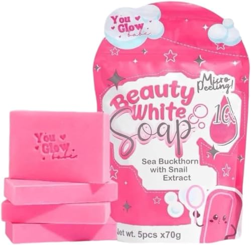 You Glow Babe Beauty White Soap Bars (70g x 5) Sea Buckthorn with Snail Extract by Justpinas