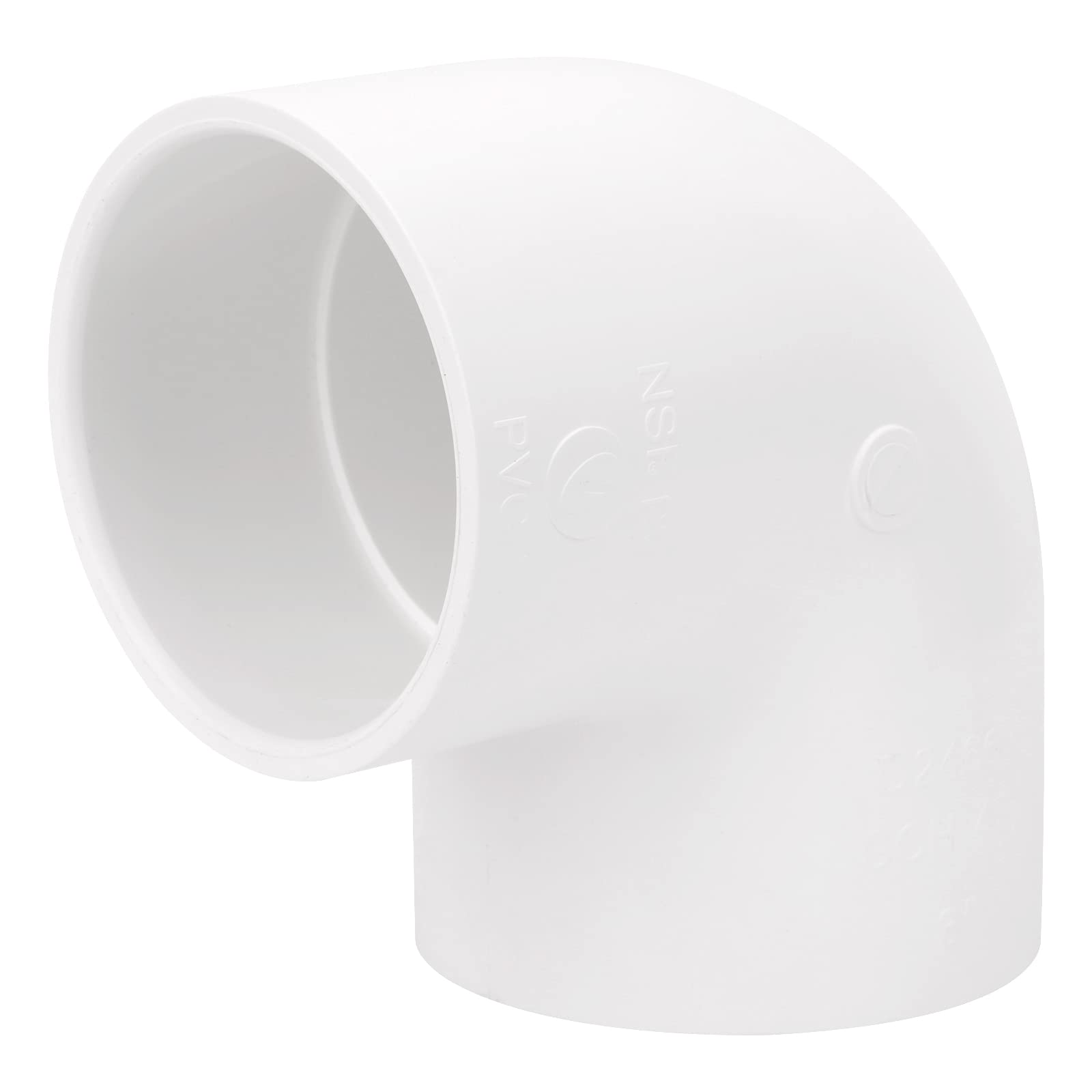 Buy 3 Inch 90 Degree Elbow PVC Pipe Fittings 2 Way Right Angle PVC Pipe