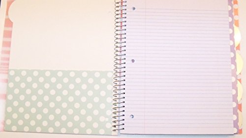 Cuaderno espiral 5 materias Carolina Pad tamaño carta miniatura 2
