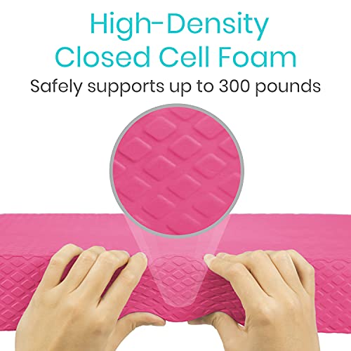 image for Vive Balance Pad - Foam Board Yoga Mat Block for Physical Therapy, Sta