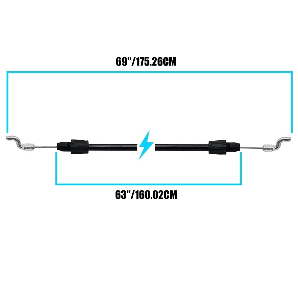 Cable de Control de Embrague 946-05105A, Cable de Control 746-05105A Apto for cortacésped