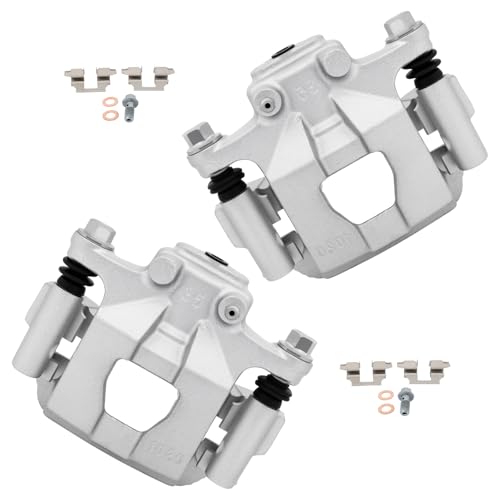 Image of cciyu 19B2780 19B2781 Rear Left & Right Disc Brake Calipers with Bracket fit For Nissan For Altima 2002-2006 2013-2018,For Nissan For Maxima 2003-2006 2019-2021