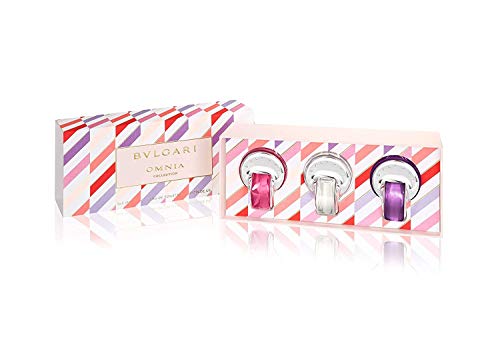 Bvlgari Omnia Crystalline, Omnia Pink Sapphire, Omnia Amethyste 3-Piece Set for Women