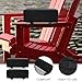 Sewroro Office Chair Arm Rest Booster Enhanced Comfort Chair Armrest Elevator Pads Sturdy Gaming Seat Armrests Lateral Support for Wheelchair Office Chair Armrest Booster