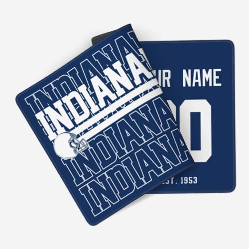 Image of ANTKING Indianapolis Mouse Pad Custom Name and Number Desk Pad for Men Women Youth Gifts