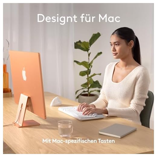 Logitech Wave Keys für Mac - Ergonomische Tastatur